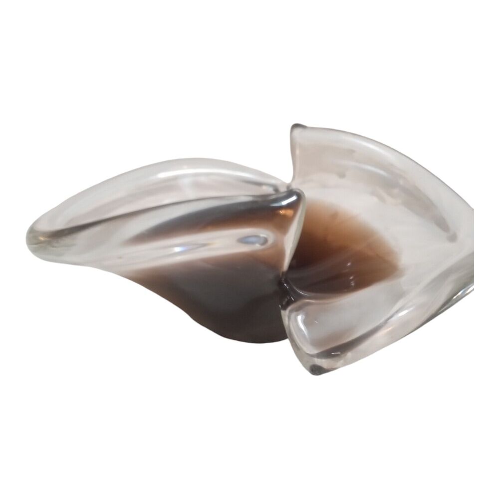 Vintage Murano Glass Twist Dish/Ashtray